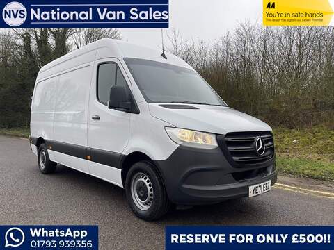 Mercedes-Benz Sprinter eVito Progressive Panel Van Automatic Electric