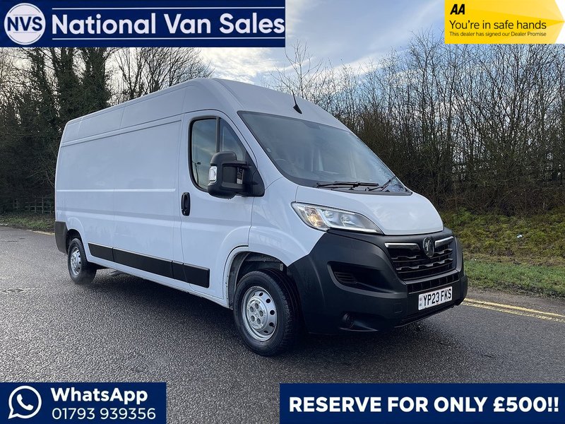 Vauxhall Movano 2.2 CDTi 3500 BiTurbo Prime FWD L3 H2 Euro 6 (s/s) 5dr - U588