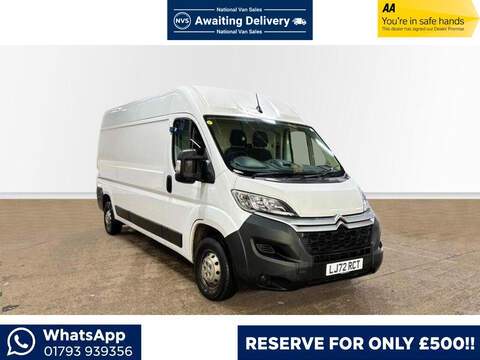 Citroen Relay 2.2 BlueHDi 35 Enterprise L3 High Roof Euro 6 (s/s) 5dr - U604