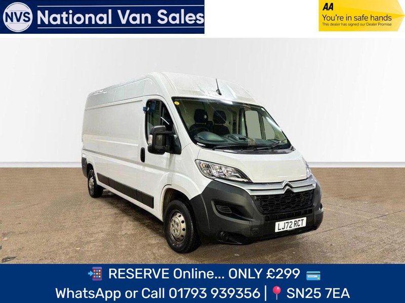 Citroen Relay 2.2 BlueHDi 35 Enterprise L3 High Roof Euro 6 (s/s) 5dr - U604