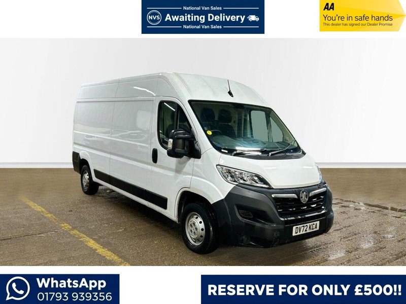 Vauxhall Movano 2.2 CDTi 3500 BiTurbo Dynamic FWD L3 H2 Euro 6 (s/s) 5dr - U605