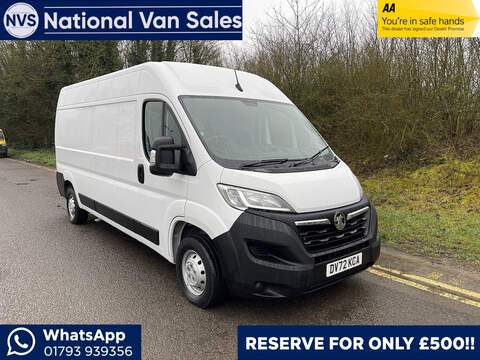 Vauxhall Movano Movano Prime Panel Van 2 Manual Diesel
