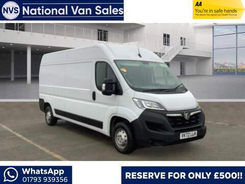 Vauxhall Movano Vivaro Prime Panel Van 1 Manual Diesel