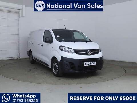 Vauxhall Vivaro 1.6 CDTi 2900 Sportive Panel Van 5dr Diesel Manual L2 H1 Euro 6 (120 ps)