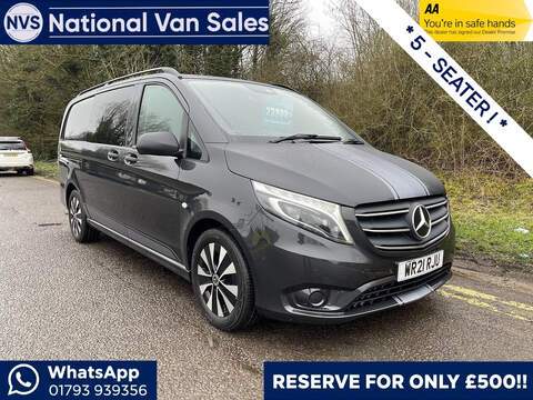 Mercedes-Benz Vito Trafic Extra Sport Panel Van 1 Automatic Diesel