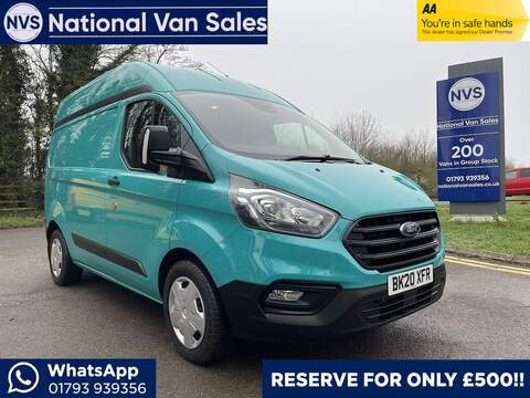 Ford Transit Custom 2.0 320 EcoBlue Trend Auto L1 H2 Euro 6 (s/s) 5dr - U723