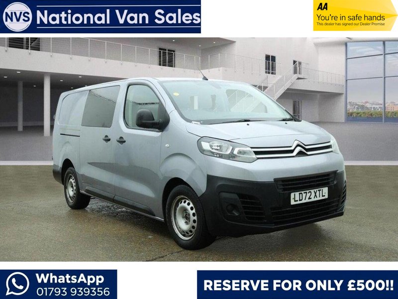 Citroen Dispatch 2.0 BlueHDi 1200 Enterprise Pro XL Crew Van LWB Euro 6 (s/s) 6dr - U730