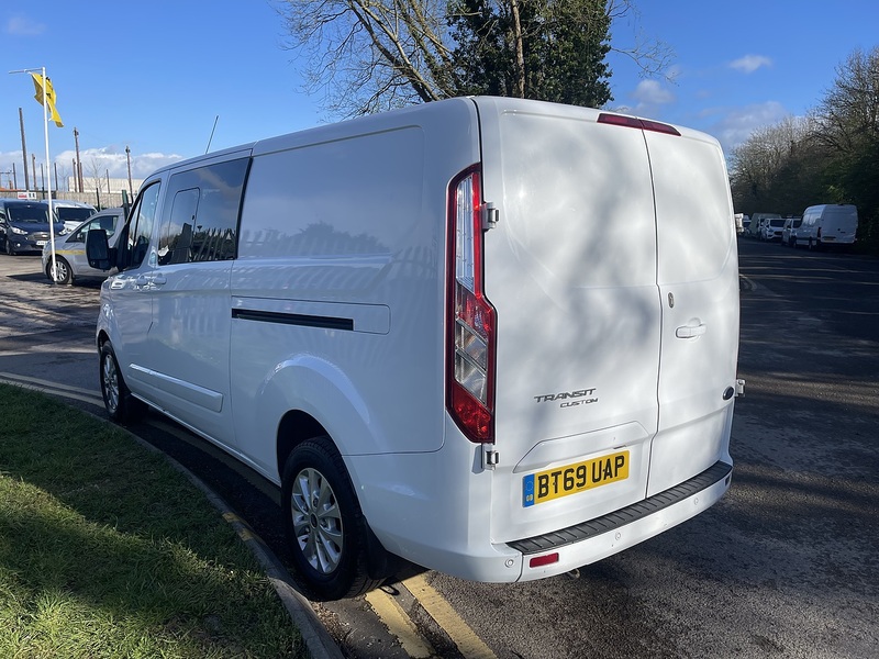 Ford Transit Custom 2.0 320 EcoBlue Limited Crew Van L2 H1 Euro 6 (s/s) 5dr (6 Seat) - U751