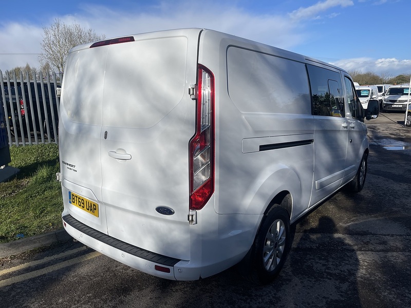 Ford Transit Custom 2.0 320 EcoBlue Limited Crew Van L2 H1 Euro 6 (s/s) 5dr (6 Seat) - U751