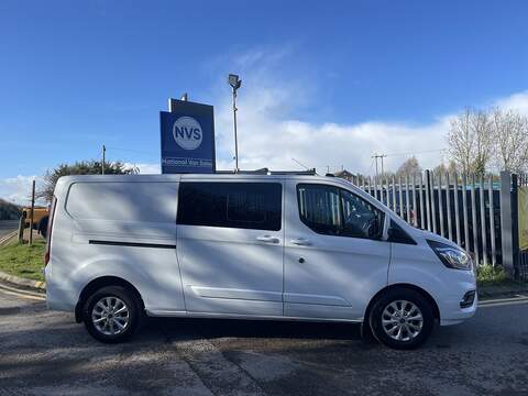 Ford Transit Custom 2.0 320 EcoBlue Limited Crew Van L2 H1 Euro 6 (s/s) 5dr (6 Seat) - U751