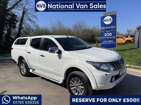 Mitsubishi L200 3.0 D-4D Invincible Pickup Double Cab 4dr Diesel Auto 4WD Euro 5 (171 ps)