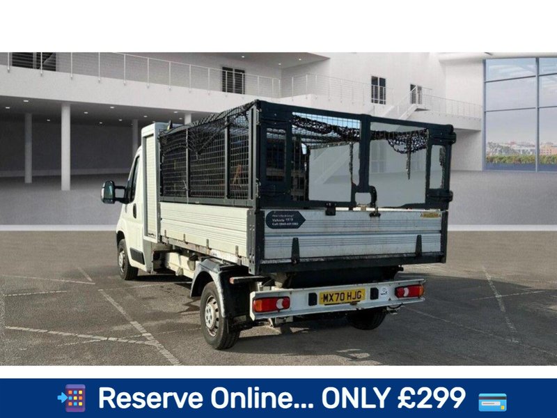 Peugeot Boxer PEUGEOT BOXER 335 L3 BLUEHDI TIPPER 2.2 Tipper Manual Diesel - U773