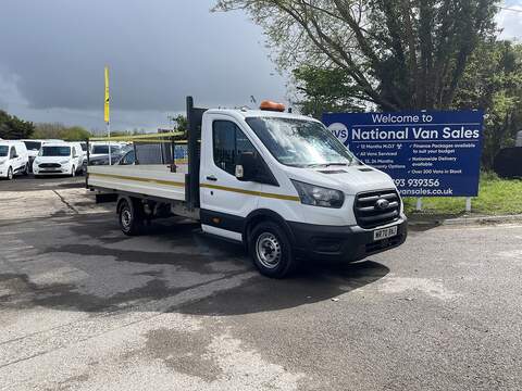 Ford Transit 2.0 350 EcoBlue Leader Dropside 2dr Diesel Manual L4 Euro 6 (s/s) (130 ps) - U781