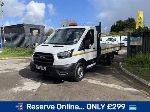 Ford Transit 2.0 350 EcoBlue Leader Dropside 2dr Diesel Manual L4 Euro 6 (s/s) (130 ps) - U781