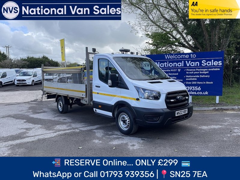 Ford Transit 2.0 350 EcoBlue Leader Dropside 2dr Diesel Manual L4 Euro 6 (s/s) (130 ps) - U786