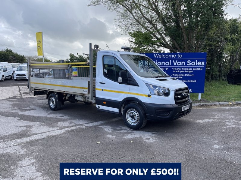 Ford Transit 2.0 350 EcoBlue Leader Dropside 2dr Diesel Manual L4 Euro 6 (s/s) (130 ps) - U786
