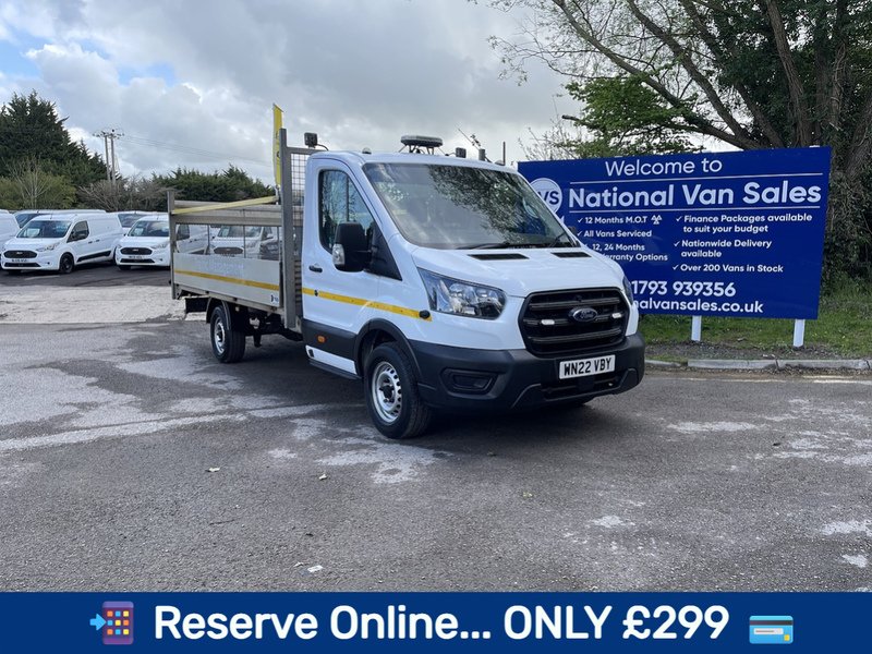 Ford Transit 2.0 350 EcoBlue Leader Dropside 2dr Diesel Manual L4 Euro 6 (s/s) (130 ps) - U786
