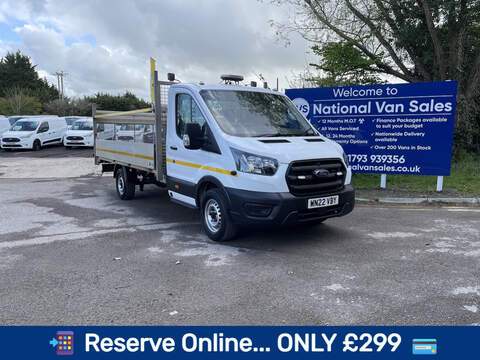 Ford Transit 2.0 350 EcoBlue Leader Dropside 2dr Diesel Manual L4 Euro 6 (s/s) (130 ps) - U786