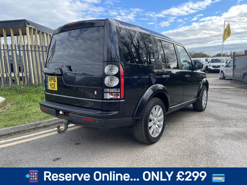 Land Rover Discovery 4 3.0 SD V6 SE SUV 5dr Diesel Auto 4WD (213 g/km, 255 bhp) - U793