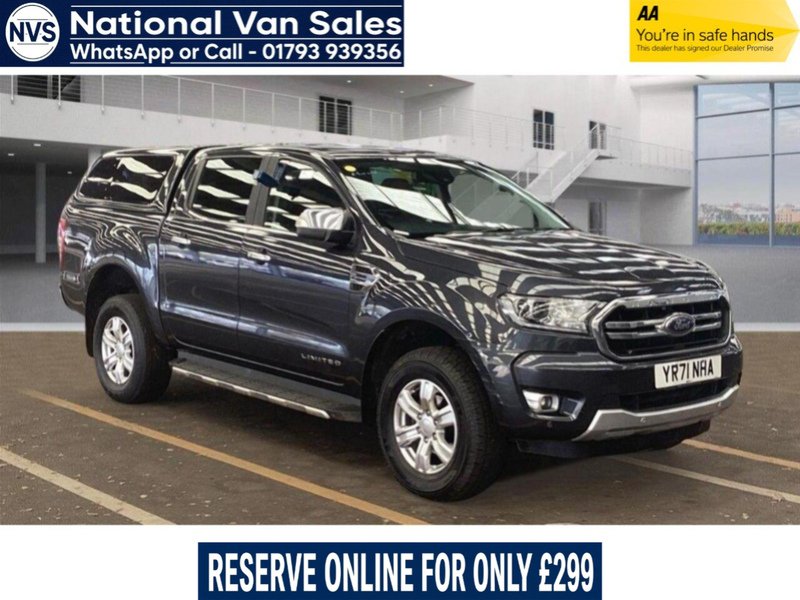 Ford Ranger 2.0 EcoBlue Limited Auto 4WD Euro 6 (s/s) 4dr - U801