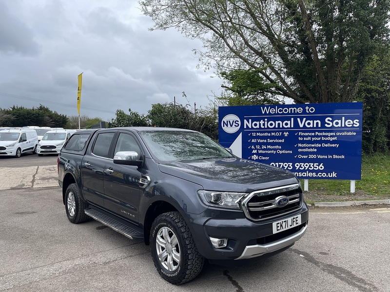 Ford Ranger 2.0 EcoBlue Limited Auto 4WD Euro 6 (s/s) 4dr - U802