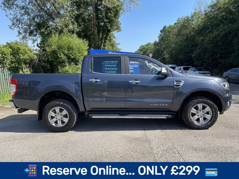 Ford Ranger 2.0 EcoBlue Limited Auto 4WD Euro 6 (s/s) 4dr - U802