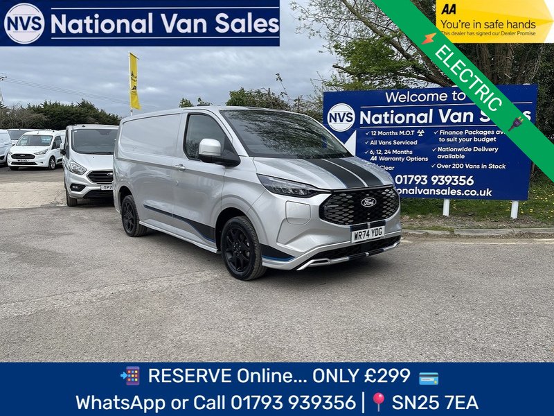 Ford E-Transit Custom 320 65kWh Sport Auto L1 H1 5dr - U808