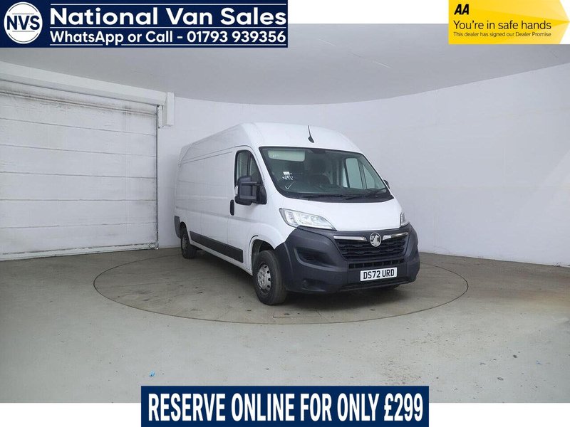 Vauxhall Movano 2.2 CDTi 3500 BiTurbo Prime FWD L3 H2 Euro 6 (s/s) 5dr - U810