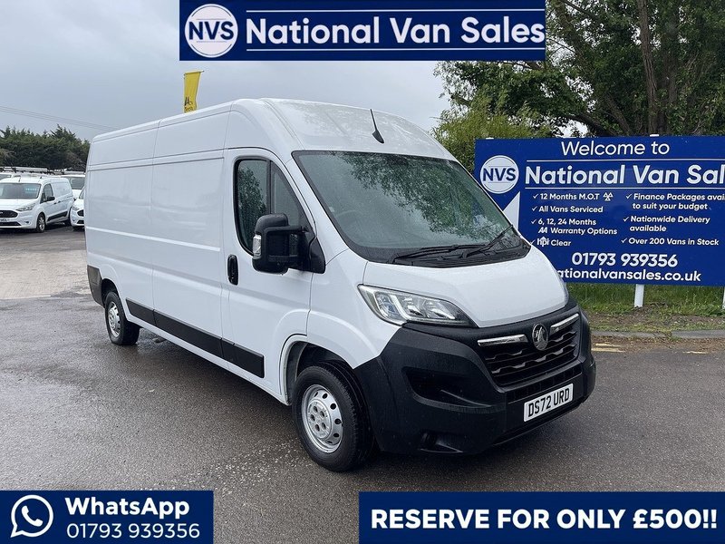 Vauxhall Movano 2.2 CDTi 3500 BiTurbo Prime FWD L3 H2 Euro 6 (s/s) 5dr - U810
