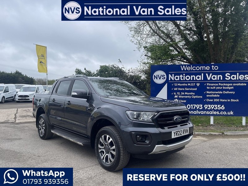 Ford Ranger 2.0 EcoBlue Wildtrak Auto 4WD Euro 6 (s/s) 4dr - U814