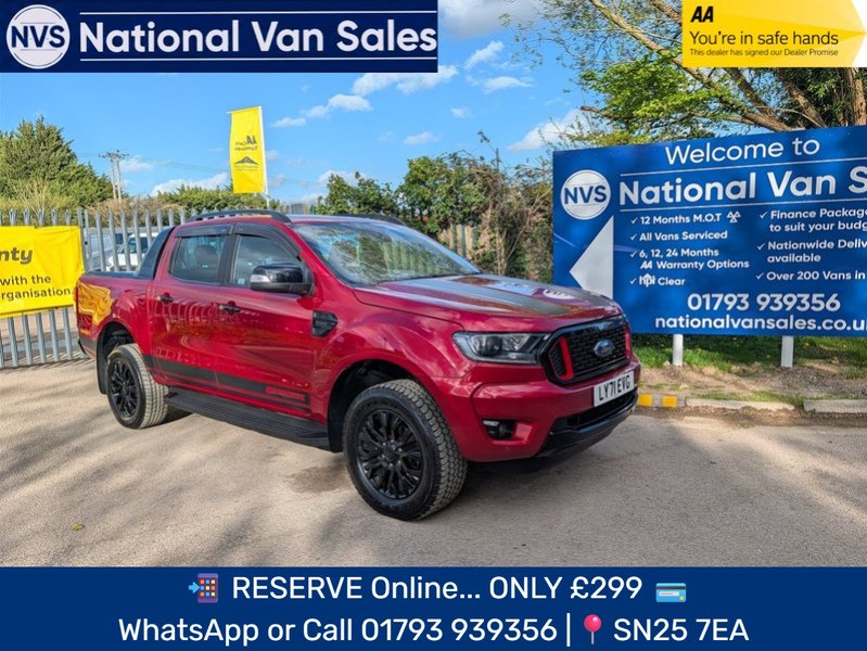 Ford Ranger 2.0 EcoBlue Wildtrak Auto 4WD Euro 6 (s/s) 4dr - U816