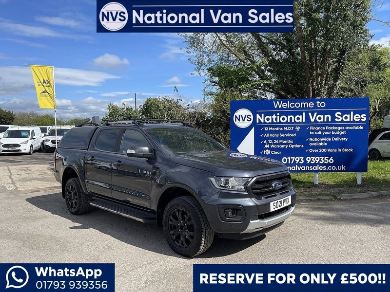 Ford Ranger 2.0 EcoBlue Wildtrak Auto 4WD Euro 6 (s/s) 4dr - U819