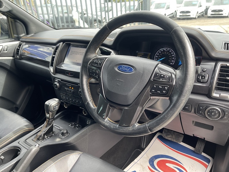 Ford Ranger 2.0 EcoBlue Wildtrak Auto 4WD Euro 6 (s/s) 4dr - U821