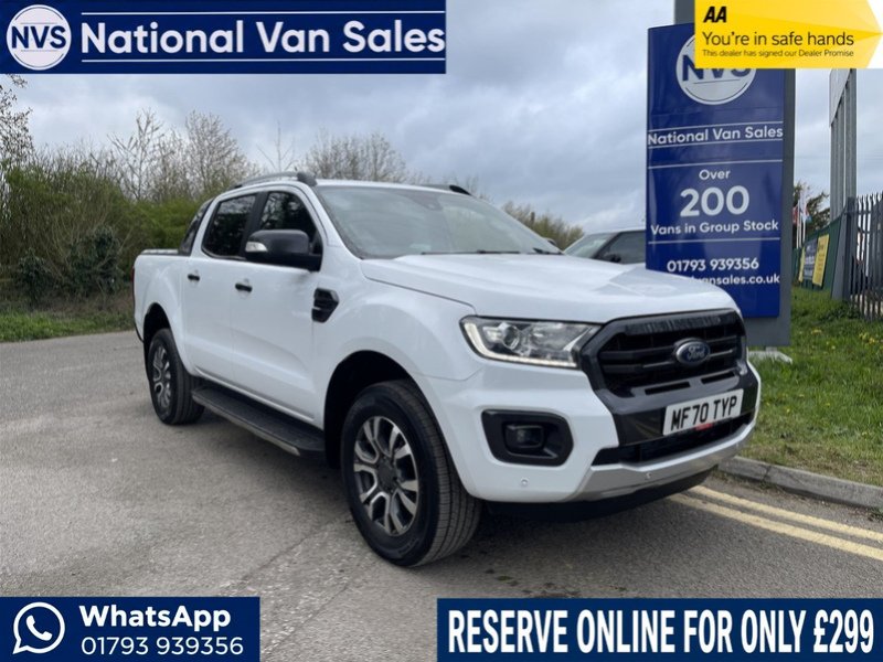 Ford Ranger 2.0 EcoBlue Wildtrak Auto 4WD Euro 6 (s/s) 4dr - U821