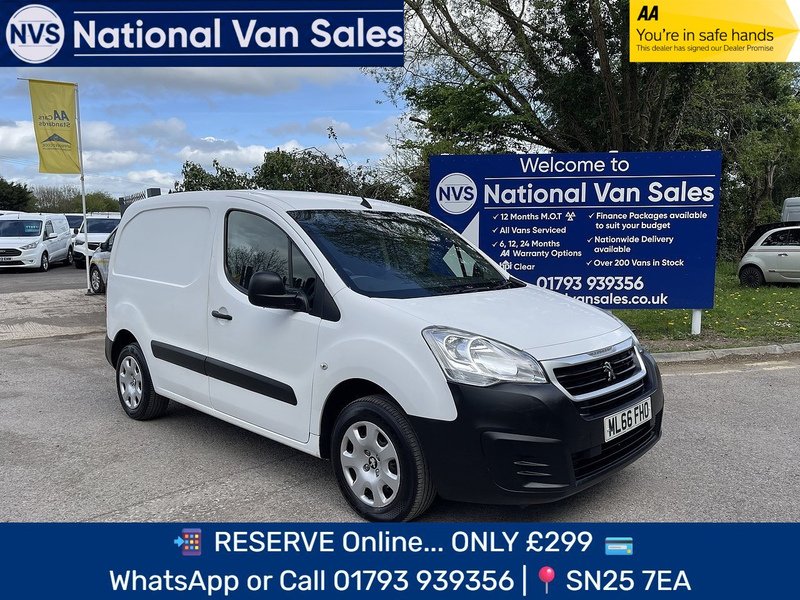 Peugeot Partner 1.6 BlueHDi 854 Professional L1 5dr - U844