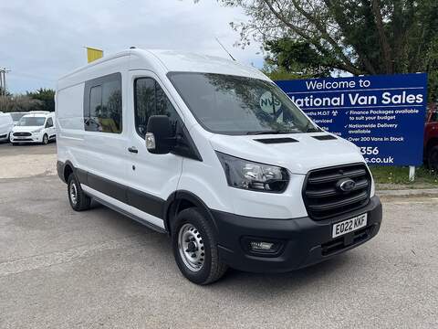 Ford Transit 2.0 350 EcoBlue Leader Crew Van Double Cab 6dr Diesel Manual RWD L3 H2 Euro 6 (s/s) (130 ps) - U845