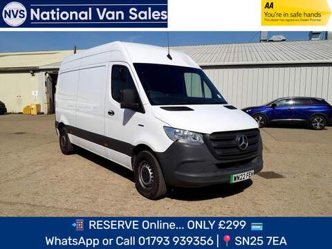 Mercedes-Benz eSprinter eVito Progressive Panel Van Automatic Electric