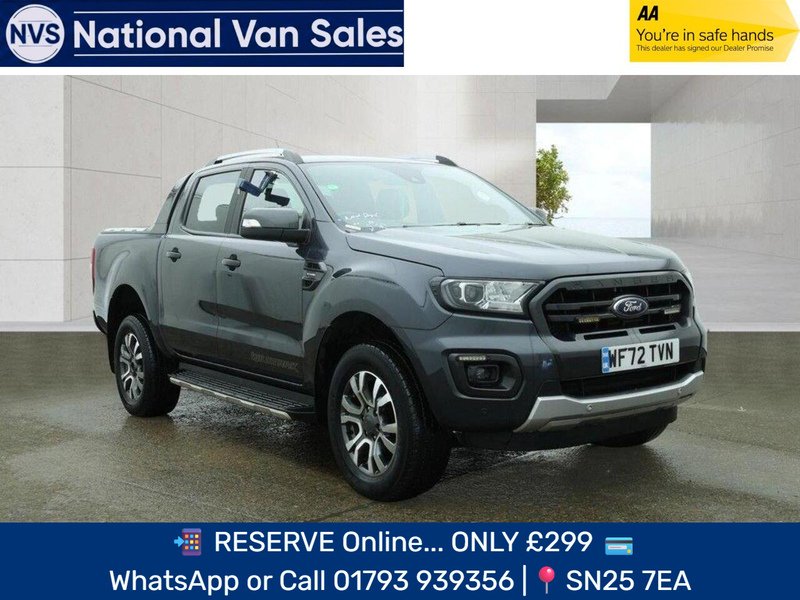 Ford Ranger 2.0 EcoBlue Wildtrak Pickup Double Cab 4dr Diesel Auto 4WD Euro 6 (s/s) (213 ps) - U860