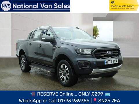 Ford Ranger 2.0 EcoBlue Wildtrak Pickup Double Cab 4dr Diesel Auto 4WD Euro 6 (s/s) (213 ps) - U860