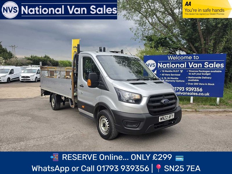 Ford Transit 2.0 350 EcoBlue Leader Dropside 2dr Diesel Manual RWD L4 Euro 6 (s/s) (130 ps) - U863