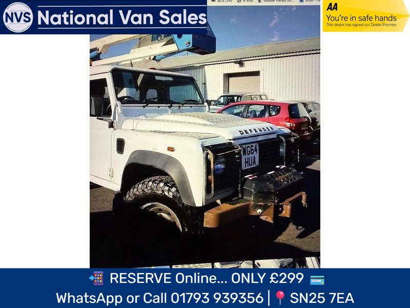 Land Rover Defender 110 2.2 TDCi Pickup 2dr Diesel Manual 4WD MWB Euro 5 (High Capacity) (122 ps) - U877