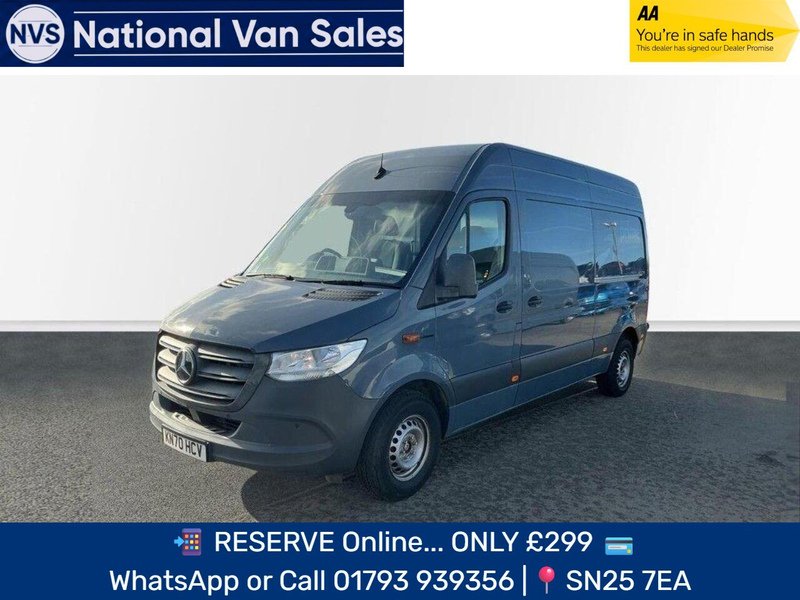 Mercedes-Benz eSprinter 55kWh Progressive Auto FWD L2 H2 5dr 20kW Charger - U886