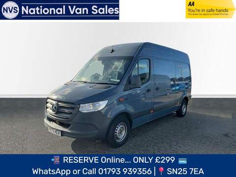 Mercedes-Benz eSprinter 55kWh Progressive Auto FWD L2 H2 5dr 20kW Charger - U886
