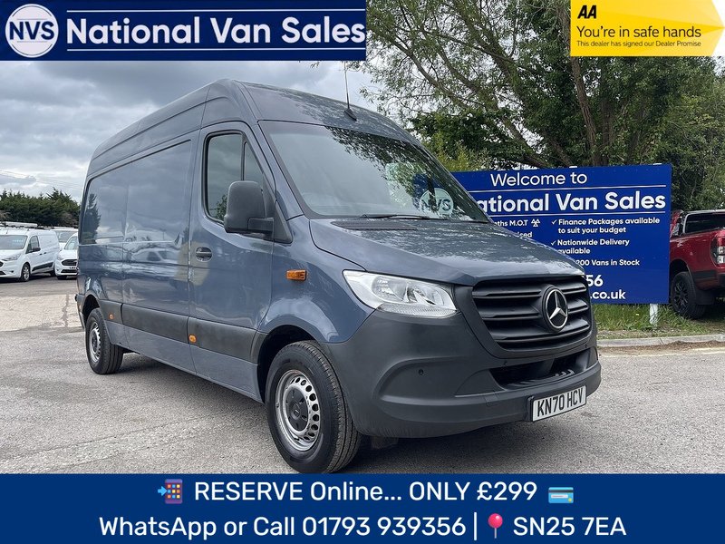 Mercedes-Benz eSprinter 55kWh Progressive Auto FWD L2 H2 5dr 20kW Charger - U886