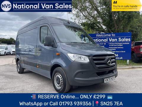 Mercedes-Benz eSprinter Vivaro Electric Dynamic Panel Van Automatic Electric
