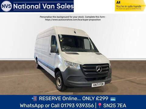 Mercedes-Benz Sprinter eVito Progressive Panel Van Automatic Electric