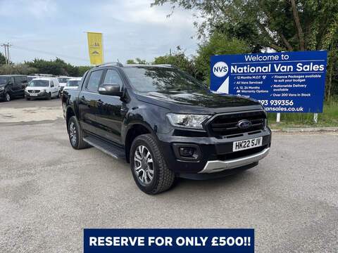 Ford Ranger 2.0 EcoBlue Wildtrak Auto 4WD Euro 6 (s/s) 4dr - U916