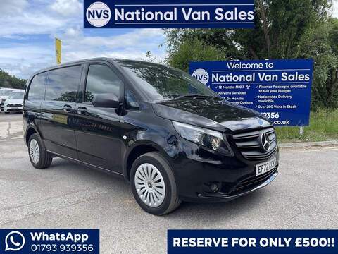 Mercedes-Benz Vito Sprinter Progressive Panel Van 1 Manual Diesel