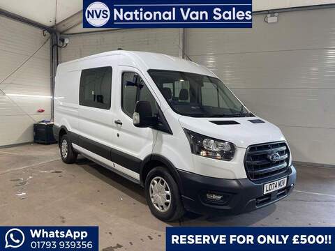 Ford Transit 2.0 350 EcoBlue Trend Crew Van Manual L3 H2 Euro 6 (s/s) 5dr - U929