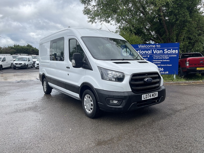 Ford Transit 2.0 350 EcoBlue Trend Crew Van Manual L3 H2 Euro 6 (s/s) 5dr - U929